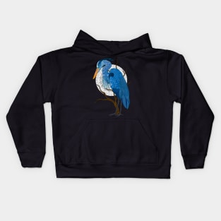 Egret moon Kids Hoodie